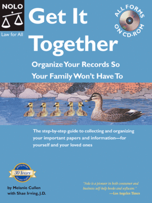 cover image of Get It Together: Organize Your Records So Your Family Won't Have To